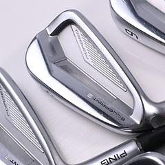 Left Hand Ping Blueprint S Irons / 4-PW / Blue Dot / Stiff Flex Dynamic Gold 120 - Image 1