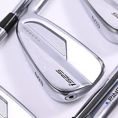 Ping i525 Irons / 4-PW / Blue Dot / Stiff Flex Ping AWT 2.0 Shafts - Image 1