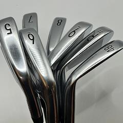 Titleist T100s (2021) Irons / N.S. Pro 880 AMC Stiff Shafts / 5-GW (7 irons) - Image 1