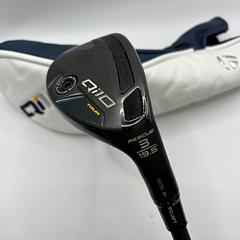 Taylormade Qi10 Tour #3 Hybrid / 19.5 Degree / Stiff Flex / Aldila NV NXT Orange - Image 1