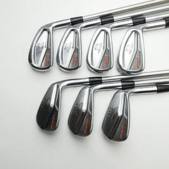 Used Cobra King Forged CB MB Chrome 2017 Iron Set / 4 - PW / Stiff Flex - Image 1