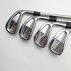 Used Cobra King Forged CB MB Chrome 2017 Iron Set / 4 - PW / Stiff Flex - Image 4