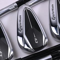 Taylormade Qi Irons / 5-PW+AW+SW+LW / Regular Flex Ventus TR Blue 6 Shafts - Image 1