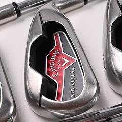Callaway Big Bertha 2006 Irons / 4-PW+SW / UniFlex Callaway Shafts - Image 1