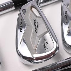 Callaway Apex Pro 19 Irons / 5-PW+GW / Regular Flex N.S.Pro 950GH Shafts - Image 1