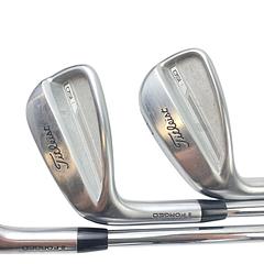 Left Hand Titleist T150 2023 Irons / 4-PW / Stiff Flex - Image 2
