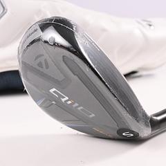 Taylormade Qi10 #4 Hybrid / 22 Degree / Stiff Flex Fujikura Ventus TR Blue 7 - Image 1