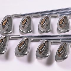Ping i3 Blade Irons / 4-PW+SW / Black Dot / Stiff Flex Ping Cushin JZ Shafts - Image 2