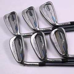 Left Hand Ping i-Series E1 Irons / 5-PW / Green Dot / Senior Flex Ping CFS 65 - Image 2