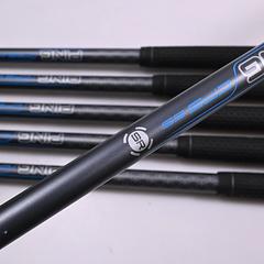 Left Hand Ping i-Series E1 Irons / 5-PW / Green Dot / Senior Flex Ping CFS 65 - Image 5