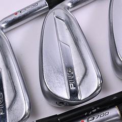 Ping G700 Irons / 5-PW+UW / Red Dot / Regular Flex Ping Alta CB AWT Shafts - Image 1