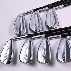Ping G700 Irons / 5-PW+UW / Red Dot / Regular Flex Ping Alta CB AWT Shafts - Image 2