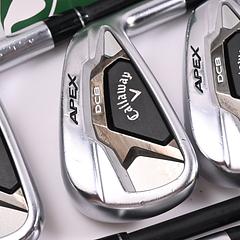 Callaway Apex DCB Irons / 5-PW+GW / Senior Flex Cypher 50 Shafts - Image 1