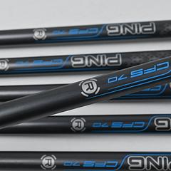 Ping i-Series E1 Irons / 5-PW / Red Dot / Regular Flex Ping CFS 70 Shafts - Image 5