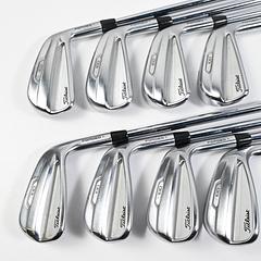 Titleist T100 2021 Irons / 4-PW+GW / Stiff Flex KBS Tour Steel Shafts - Image 2