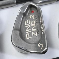 Ping Zing 2 Irons / 3-PW+SW / Red Dot / Regular Flex Ping Karsten 301 Shafts - Image 1