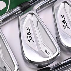 Titleist CB 620 Irons / 4-PW / Stiff Flex Project X LZ 120 Shafts - Image 1