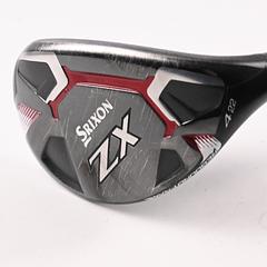 Srixon ZX #4 Hybrid / 22 Degree / Regular Flex Hzrdus Smoke Black 80 Shaft - Image 2