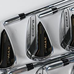 Cobra F-Max Irons / 5-PW / Regular Flex True Temper Super Light Steel Shafts - Image 1