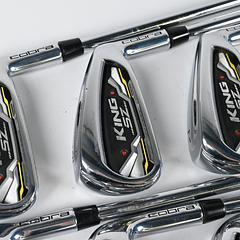 Cobra King Speedzone Irons / 5-PW+GW / Regular Flex KBS Tour 90 Steel Shafts - Image 1