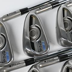 Ping G Series Irons / 5-PW+SW / Black Dot / Regular Flex Ping AWT 2.0 Shafts - Image 1