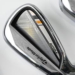 Left Hand Taylormade Rocketbladez Tour Irons / 3-PW / Stiff Flex KBS Tour Shafts - Image 1