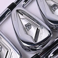 Wilson D7 Forged Irons / 4-PW+GW / Regular Flex KBS $-Taper Lite 95 Shafts - Image 1