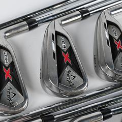 Callaway X Hot Irons / 3-PW+SW / Regular Flex Speed Step 85 Steel Shaft - Image 1