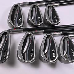 Ping G25 Irons / 5-PW+SW / Red Dot / Regular Flex Ping TFC 189 Shafts - Image 2