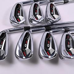 Ping G410 Irons / 5-PW+GW / Green Dot / Regular Flex Ping AWT 2.0 Shafts - Image 2