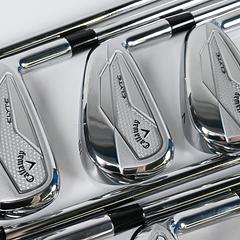 Callaway Elyte Irons / 4-PW+GW / Regular Flex KBS MAX 80 Shafts - Image 1