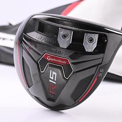 Taylormade R15 Black Driver / 9.5 Degree / Stiff Flex Speeder661 Evolution Shaft - Image 2