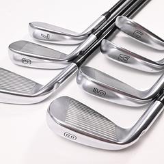 Ping i210 Irons / 5-PW+UW / Black Dot / Regular Flex Ping Alta CB Shafts - Image 4