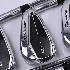 Taylormade Qi Irons / 5-PW+SW / Stiff Flex KBS Tour Shafts - Image 1