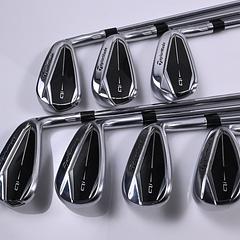 Taylormade Qi Irons / 5-PW+SW / Stiff Flex KBS Tour Shafts - Image 2