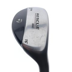 Used TaylorMade Rescue Mid 2 Hybrid / 16 Degrees / Stiff Flex - Image 1