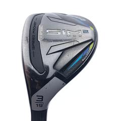 Used TaylorMade Sim2 Max Rescue 3 Hybrid / 19 Degrees / Stiff Flex / Left-Handed - Image 3