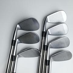 Used Mizuno JPX 919 Hot Metal Iron Set / 7 - SW + GW + LW / Soft Regular Flex - Image 8