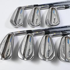 Ping i-Series E1 Irons / 4-PW / Yellow Dot / Stiff Flex Ping Karsten Z-Z65 Shaft - Image 2