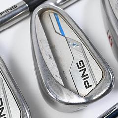 Ping i-Series E1 Irons / 4-PW / Yellow Dot / Stiff Flex Ping Karsten Z-Z65 Shaft - Image 1