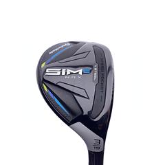 Used TaylorMade Sim2 Max Rescue 3 Hybrid / 19 Degrees / Stiff Flex - Image 3