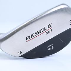 Left Hand Taylormade Rescue Mid #3 Hybrid / 19 Degree / Regular Flex Light Metal - Image 1