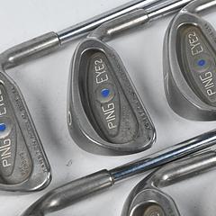 Ping Eye 2 Irons / 5-PW / Blue Dot / Stiff Flex Ping Karsten ZZ Lite Shaft - Image 1