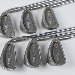 Ping Eye 2 Irons / 5-PW / Blue Dot / Stiff Flex Ping Karsten ZZ Lite Shaft - Image 2