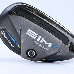 Taylormade SIM2 #4 Hybrid / 22 Degree / Regular Flex Tensei AV Raw Blue 70 Shaft - Image 1
