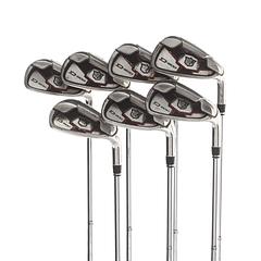 Wilson D200 Steel Mens Right Hand Irons 5-PW Uni-Flex - TrueTemper - Image 1
