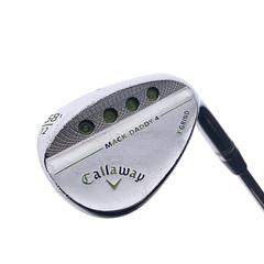 Used Callaway Mack Daddy 4 Chrome Lob Wedge / 58.0 Degrees / Stiff Flex - Image 6