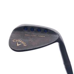 Used Callaway Mack Daddy Forged Slate Gap Wedge / 52.0 Degrees / Stiff Flex - Image 1