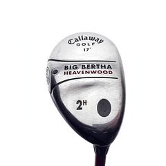Used Callaway Big Bertha Heavenwood 2 Hybrid / 17 Degrees / Firm Flex - Image 1