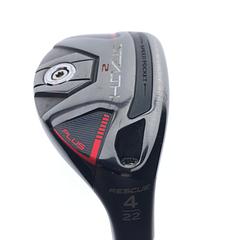 Used TaylorMade Stealth 2 Plus 4 Hybrid / 22 Degrees / Stiff Flex - Image 1